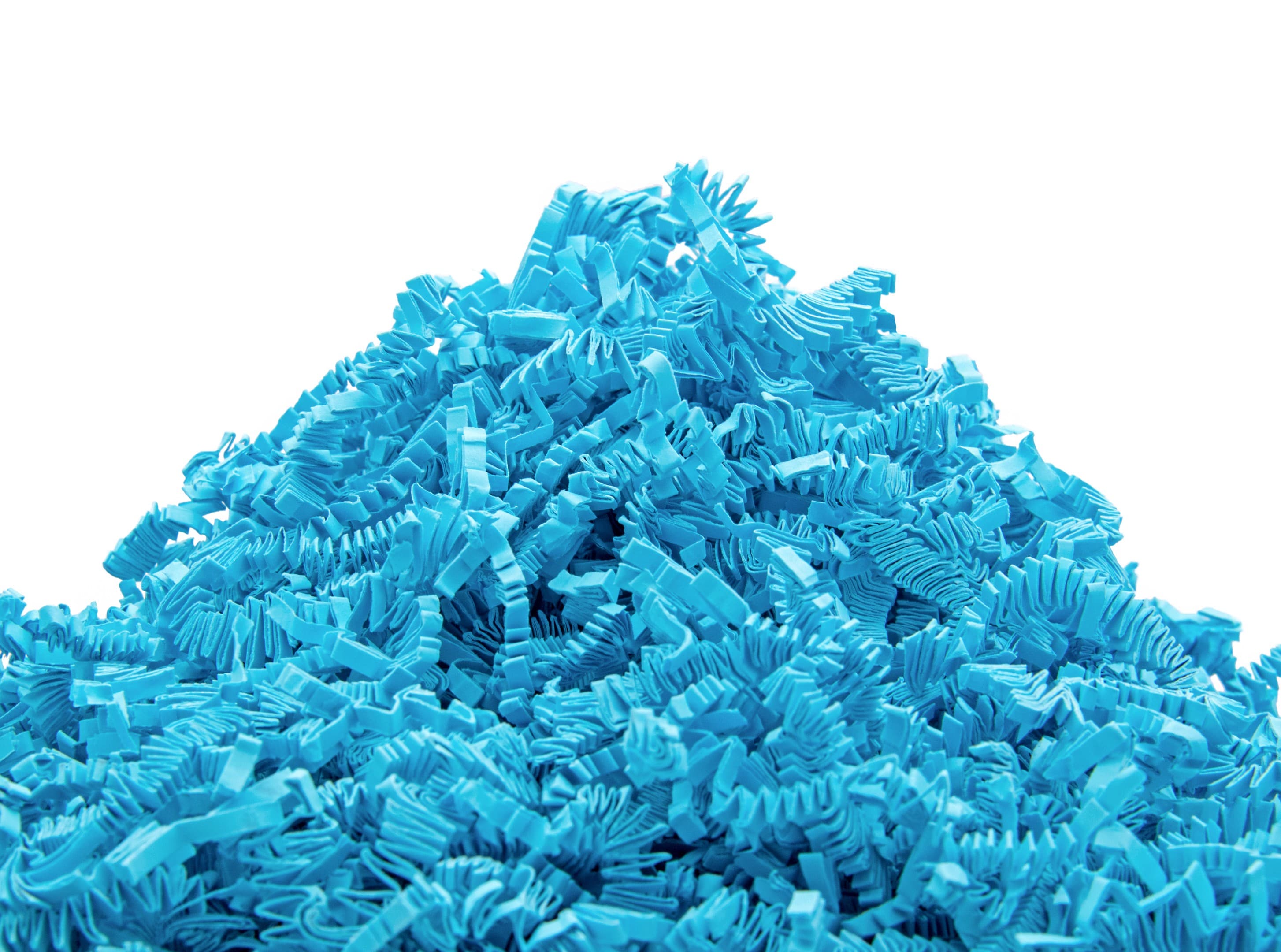 Viruta Azul Turquesa para Relleno